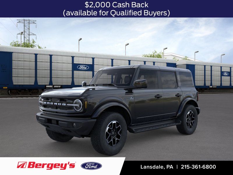Shadow Black 2026 Ford Bronco SUV / Crossover Four-Wheel Drive Automatic