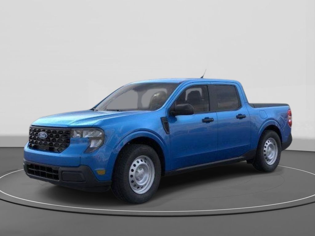 Blue 2026 Ford Maverick XL SuperCrew FWD Pickup Truck Front-Wheel Drive Continuously Variable Transmission