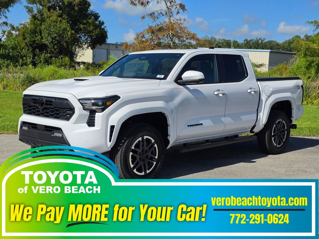 Ice Cap 2026 Toyota Tacoma Pickup Truck Four-Wheel Drive 6-Speed Manual