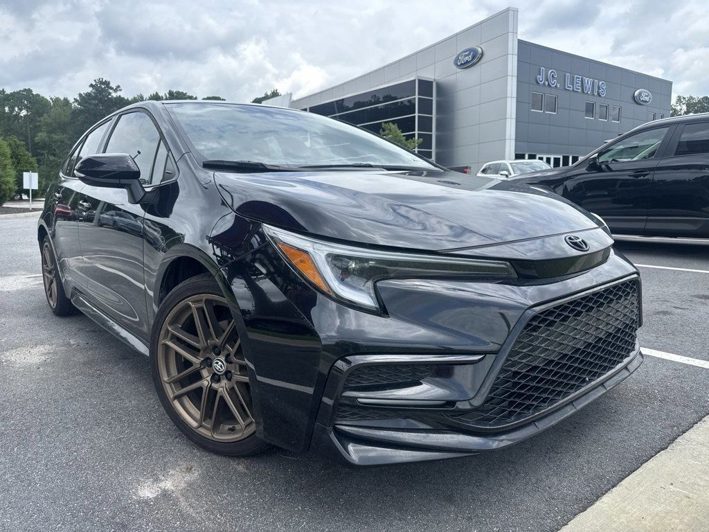 Midnight Black Metallic 2024 Toyota Corolla Sedan Front-Wheel Drive Continuously Variable Transmission