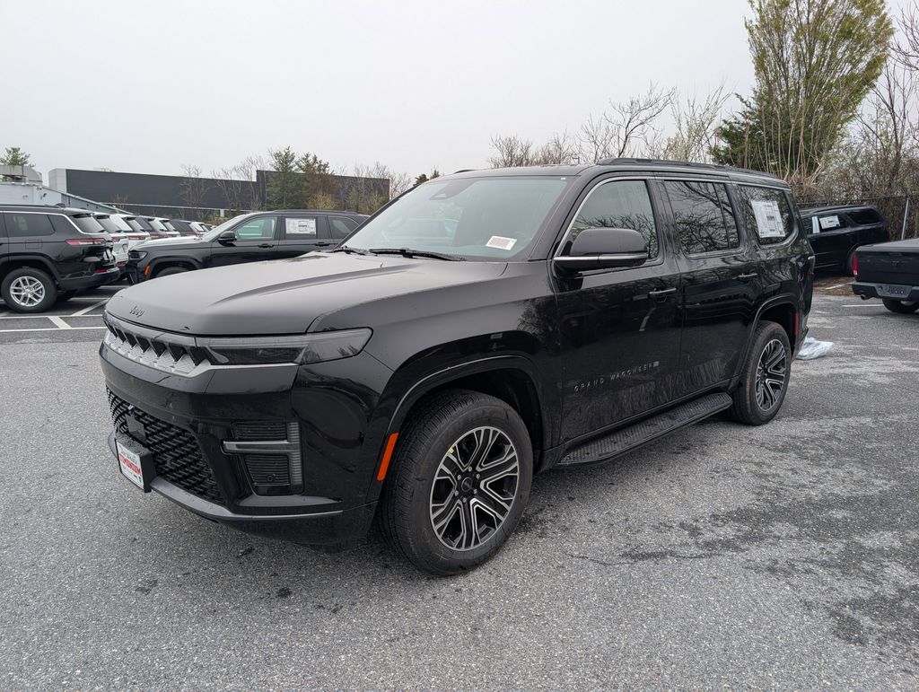 Black 2026 Jeep Grand Wagoneer SUV / Crossover 8-Speed Automatic