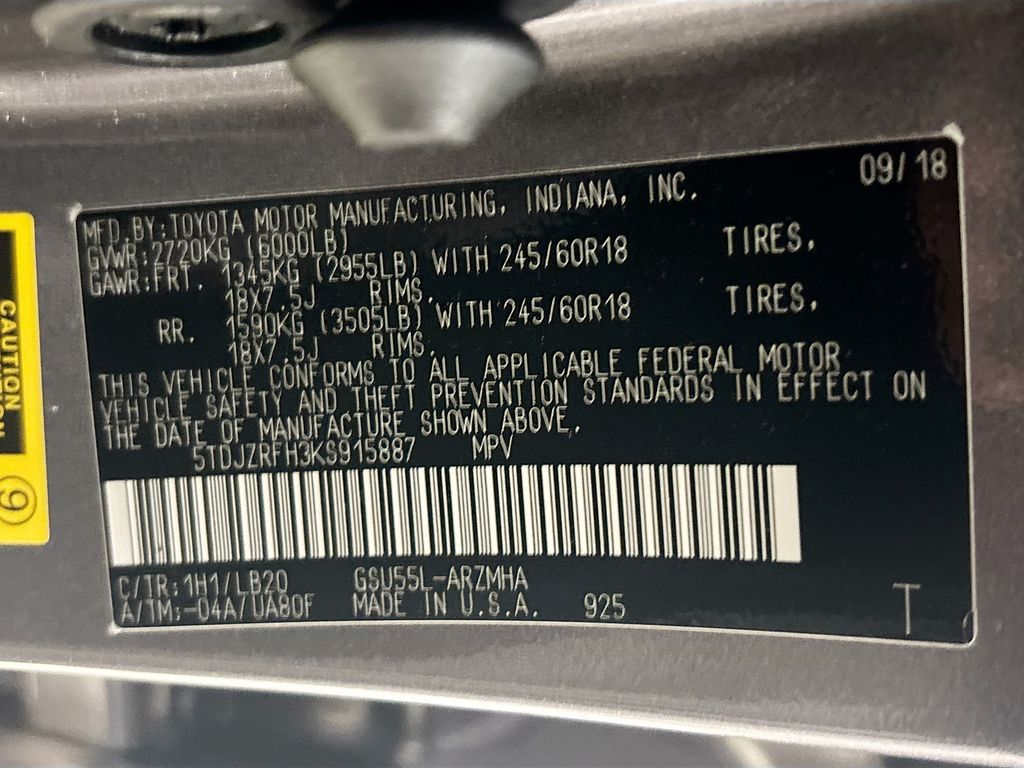 2019 Toyota Highlander XLE