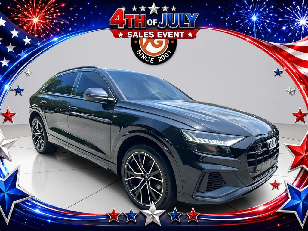 Black 2019 Audi Q8 SUV / Crossover All-Wheel Drive 8-Speed Automatic