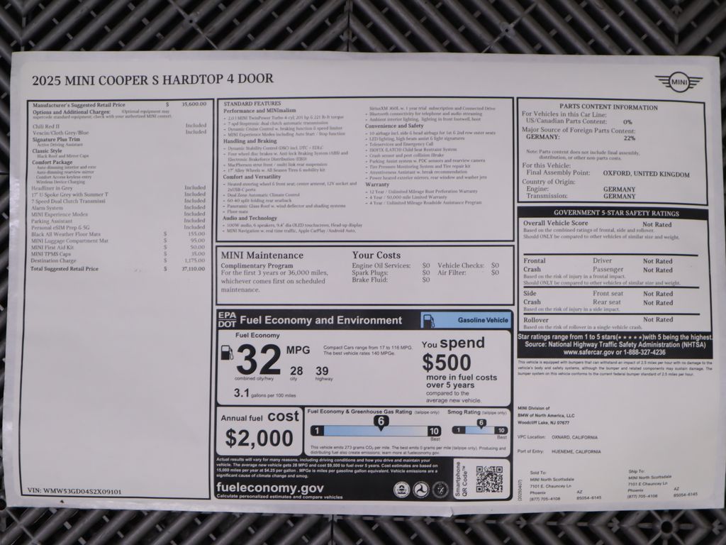 Thumbnail: 2025 MINI Cooper - 10
