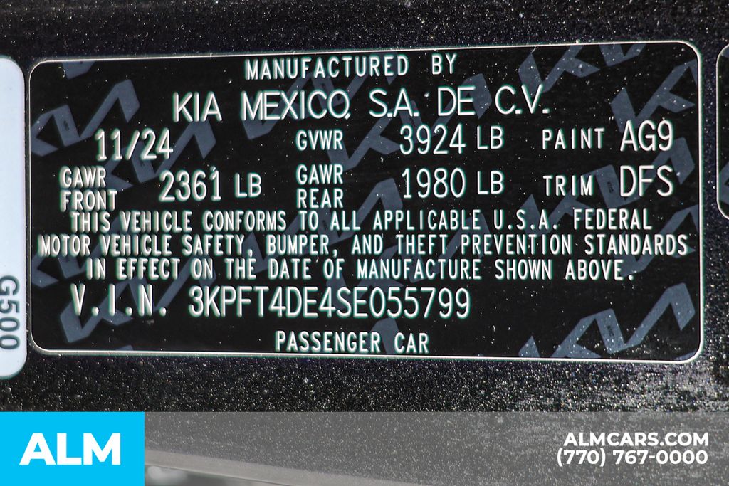 Used 2025 Gray Kia LXS image 55