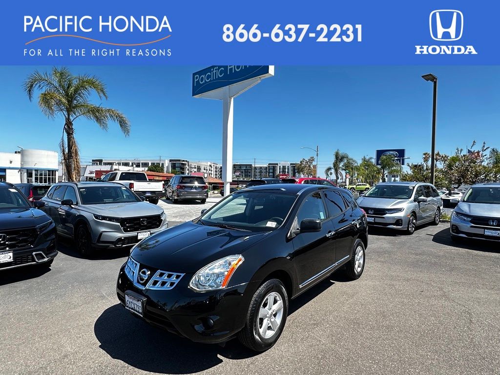 Super Black Metallic 2012 Nissan Rogue SUV / Crossover Front-Wheel Drive Continuously Variable Transmission