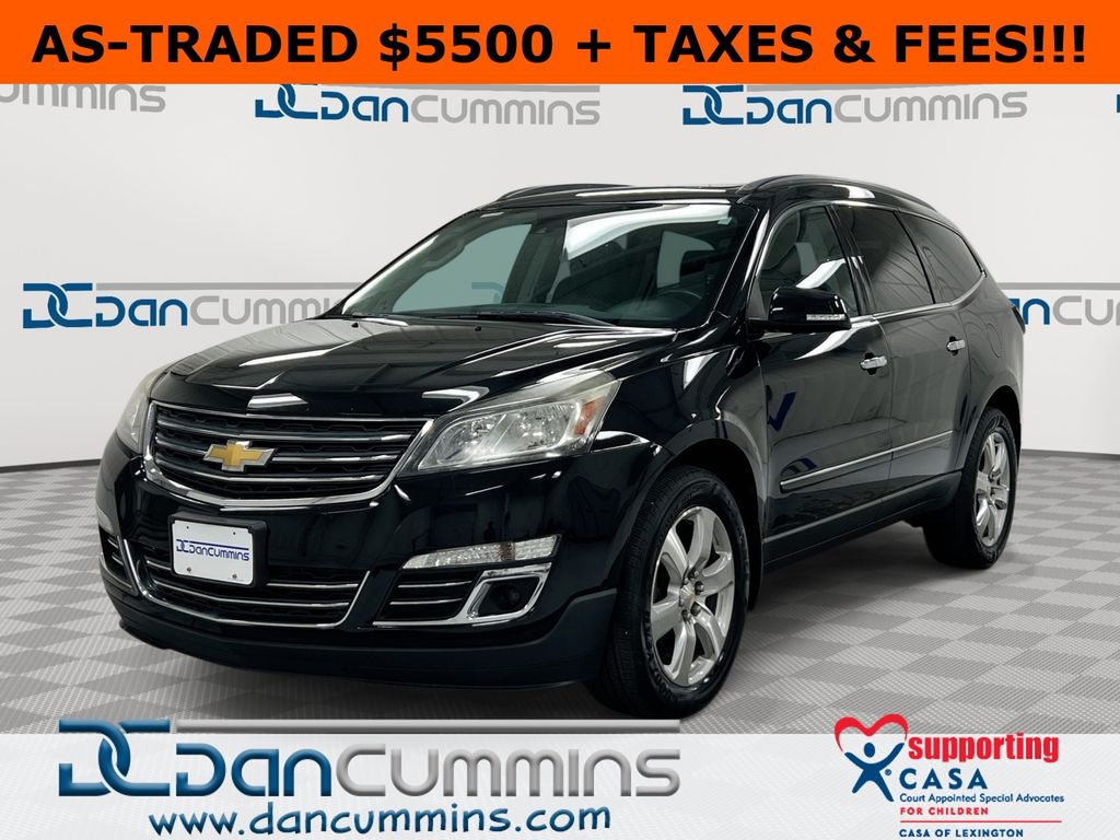 Mosaic Black Metallic 2017 Chevrolet Traverse Premier AWD SUV / Crossover All-Wheel Drive 6-Speed Automatic