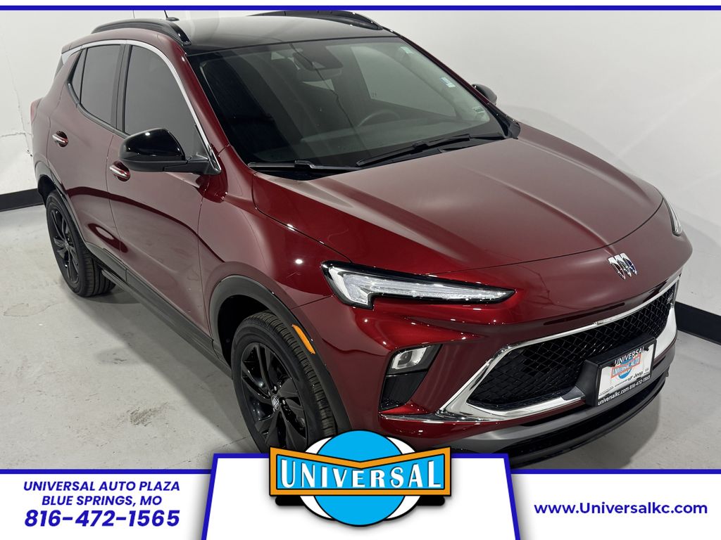 Cinnabar Metallic 2024 Buick Encore GX SUV / Crossover All-Wheel Drive 9-Speed Automatic