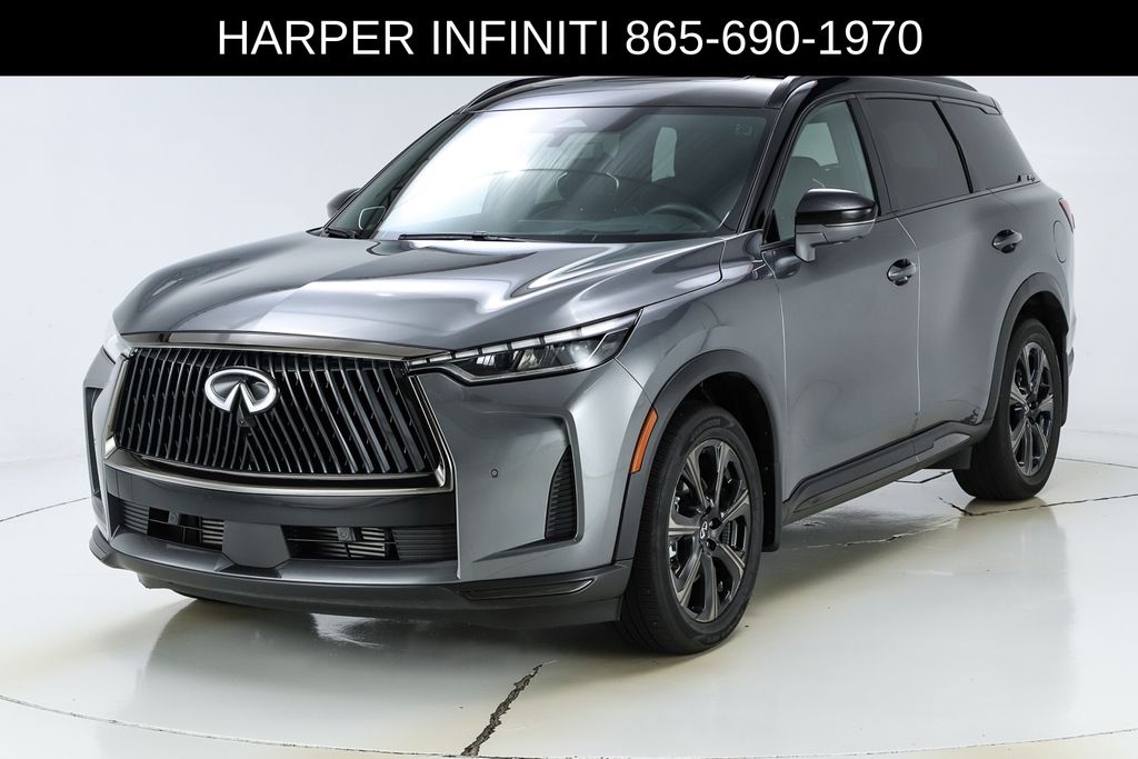 Gray (Graphite Shadow/Black Obsidian) 2026 INFINITI QX60 SUV / Crossover All-Wheel Drive 9-Speed Automatic