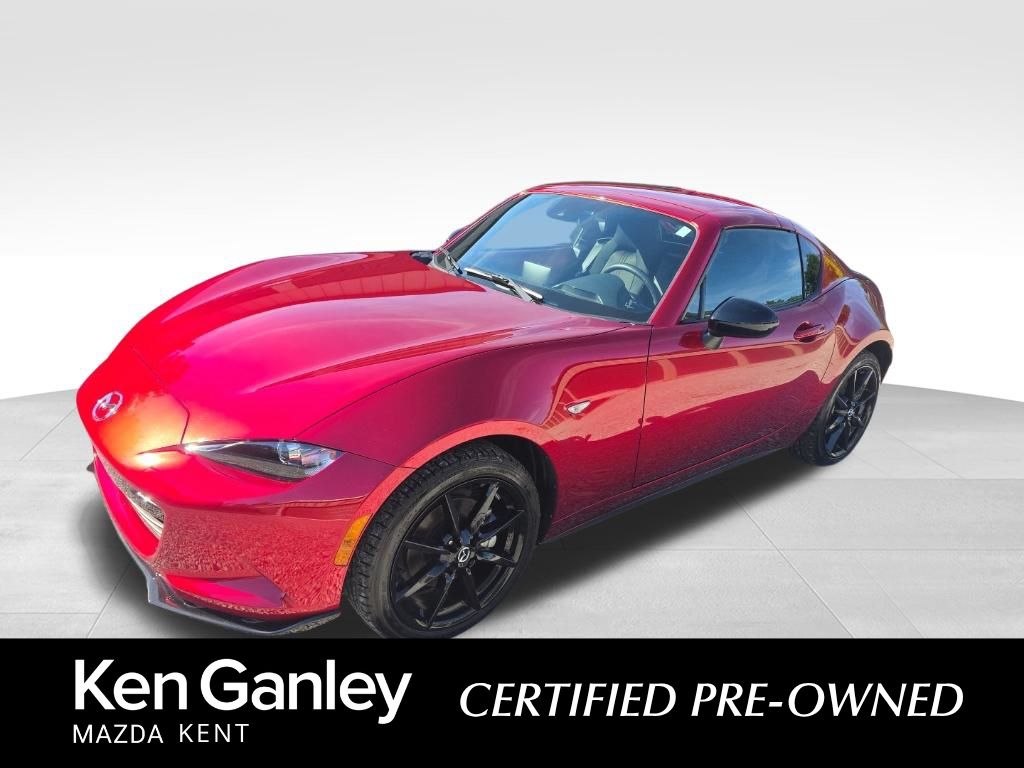 Soul Red Crystal Metallic 2021 Mazda MX-5 Miata Convertible Rear-Wheel Drive 6-Speed Automatic