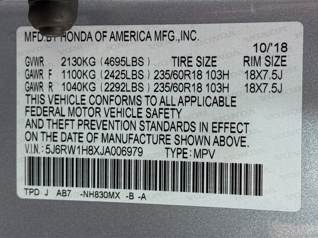 Used Car 2018 Honda Cr-v  Ex-l For Sale Under $25,000 In Austin, Texas