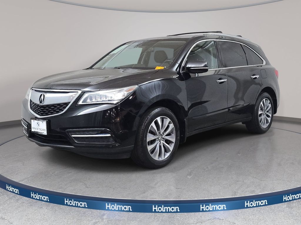 Crystal Black Pearl 2014 Acura MDX SUV / Crossover All-Wheel Drive 6-Speed Automatic
