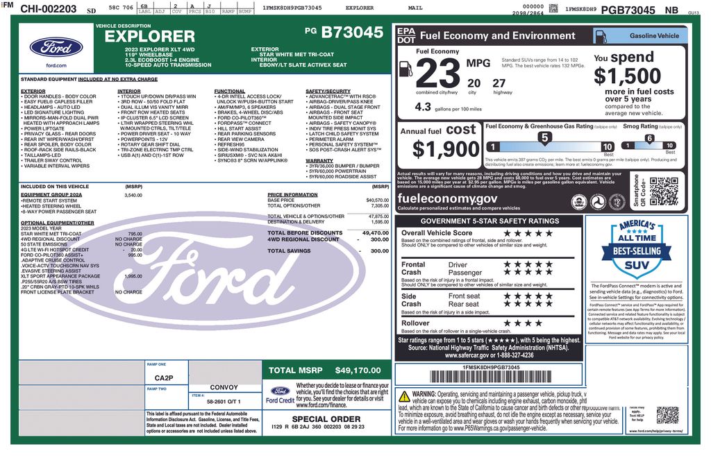 2023 Ford Explorer XLT