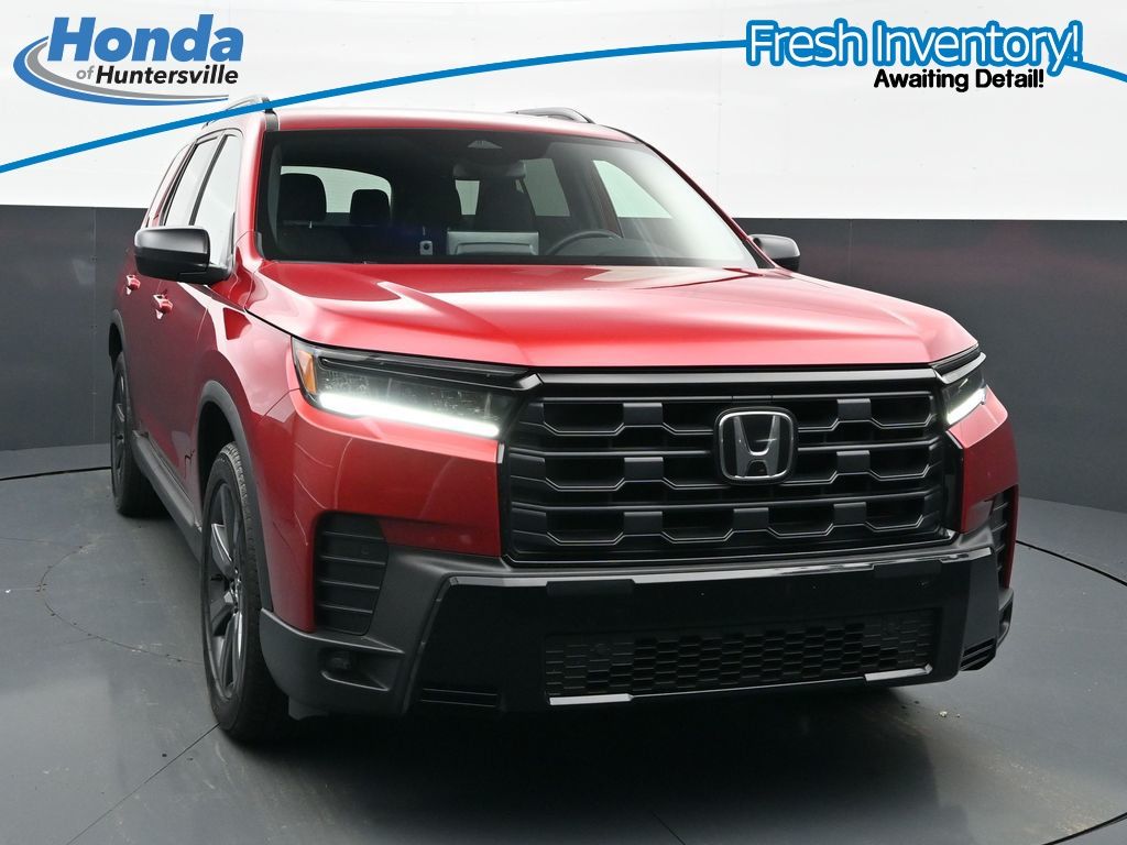 Radiant Red Metallic II 2026 Honda Pilot SUV / Crossover Front-Wheel Drive Automatic
