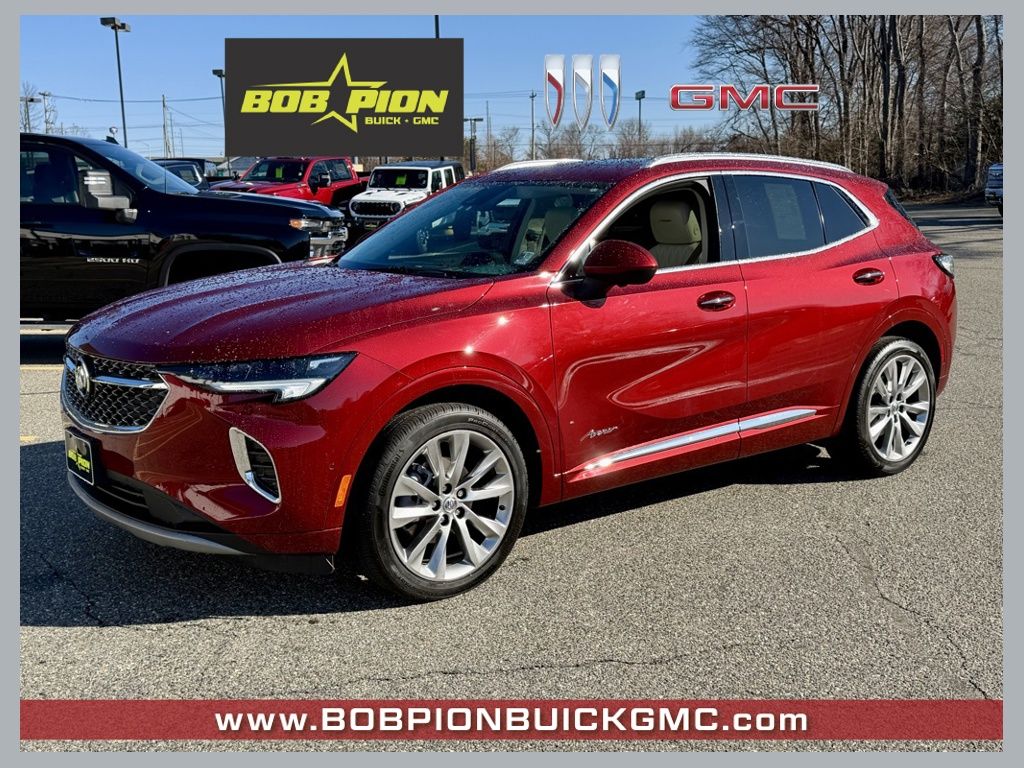 Cinnabar Metallic 2023 Buick Envision Avenir AWD SUV / Crossover All-Wheel Drive 9-Speed Automatic