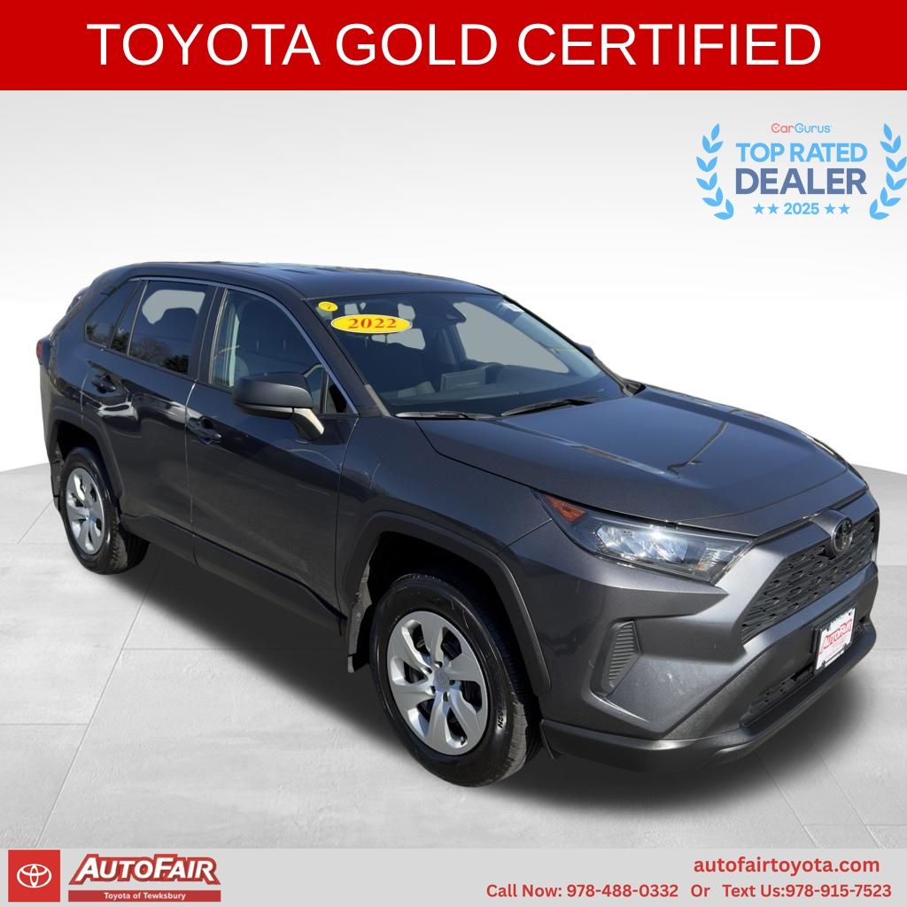Magnetic Gray Metallic 2022 Toyota RAV4 LE AWD SUV / Crossover All-Wheel Drive 8-Speed Automatic