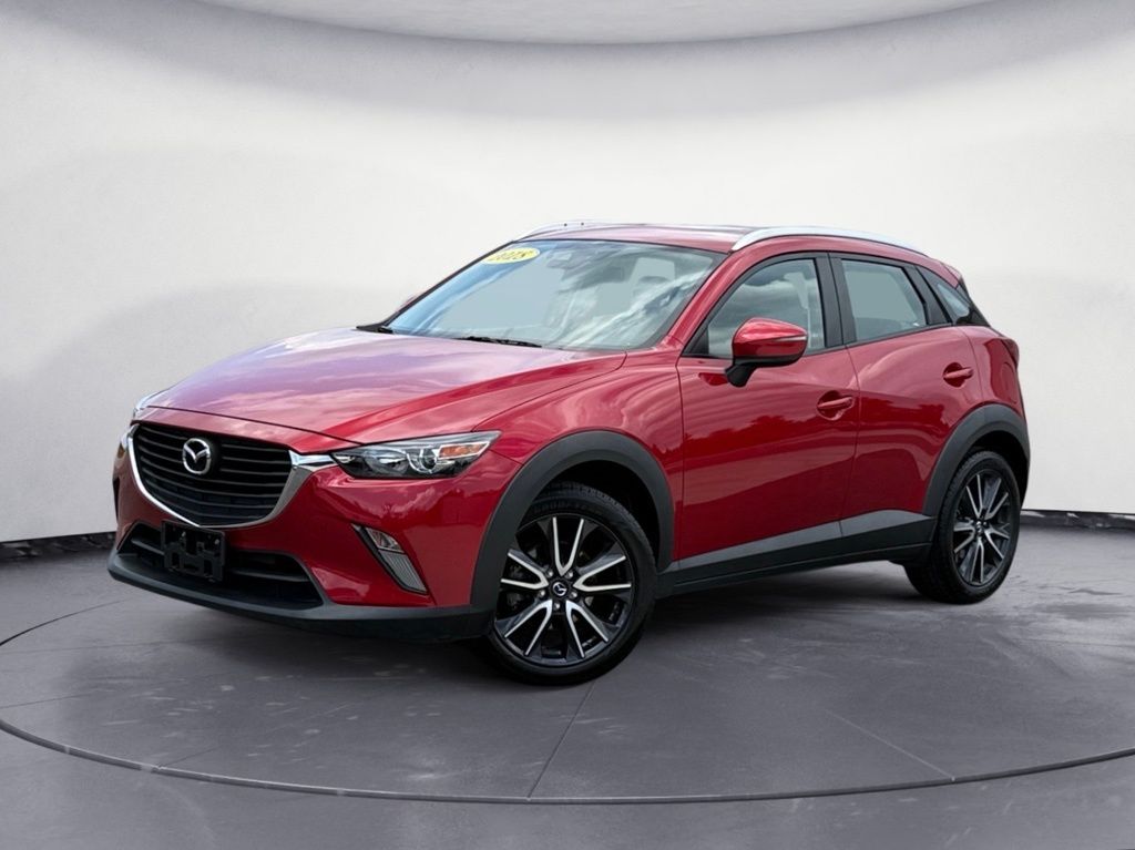 Soul Red Metallic 2018 Mazda CX-3 SUV / Crossover All-Wheel Drive 6-Speed Automatic