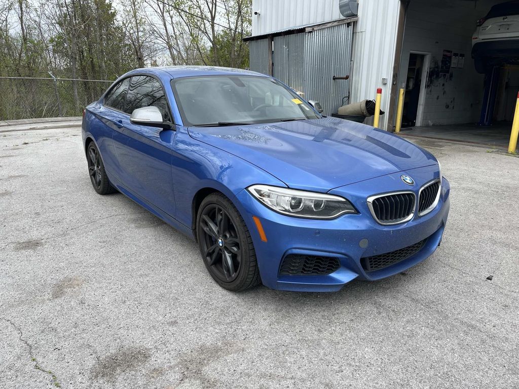 Estoril Blue Metallic 2017 BMW 2 Series M240i Coupe RWD Coupe Rear-Wheel Drive 6-Speed Manual