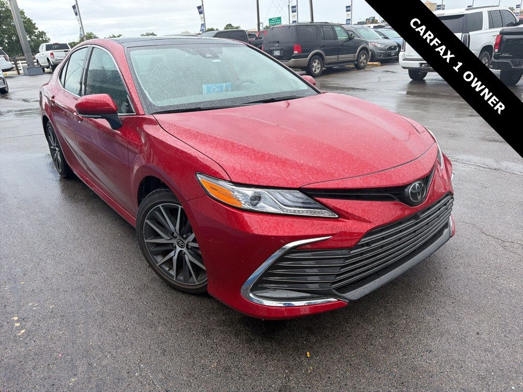 Red 2023 Toyota Camry XLE FWD Sedan Front-Wheel Drive 8-Speed Automatic