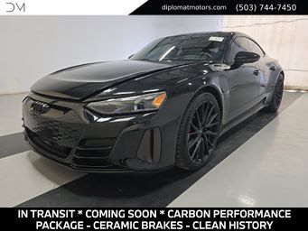 Black Metallic 2023 Audi RS e-tron GT Sedan All-Wheel Drive 1-Speed Automatic