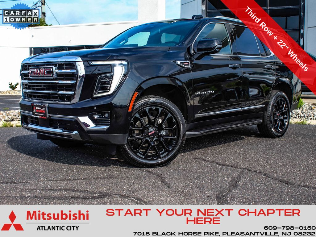 Onyx Black 2025 GMC Yukon SUV / Crossover Four-Wheel Drive Automatic