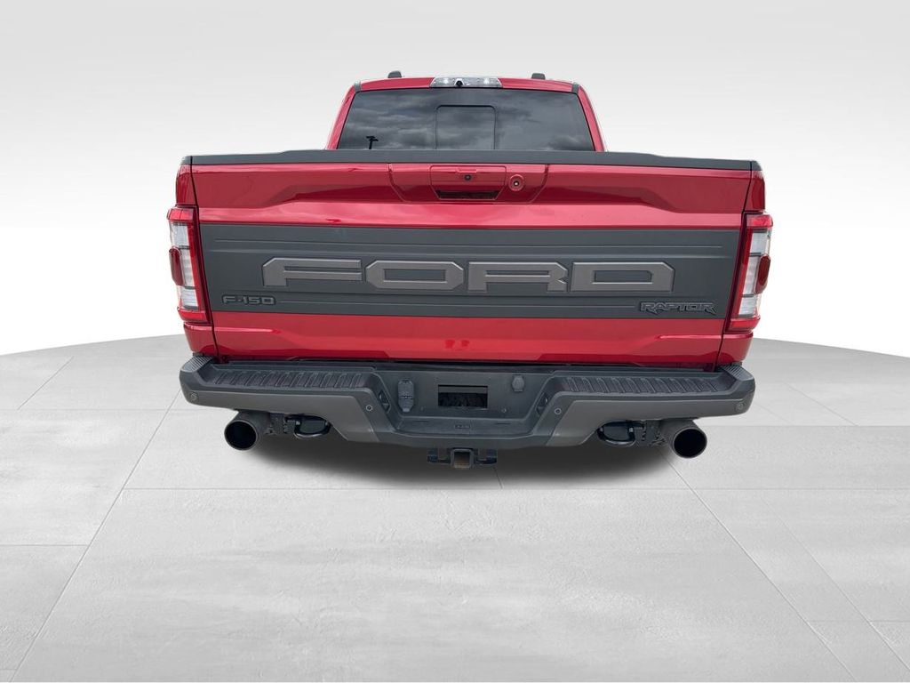 2022 Rapid Red Metallic Tinted Clearcoat Ford F-150 Raptor 4X4 Truck