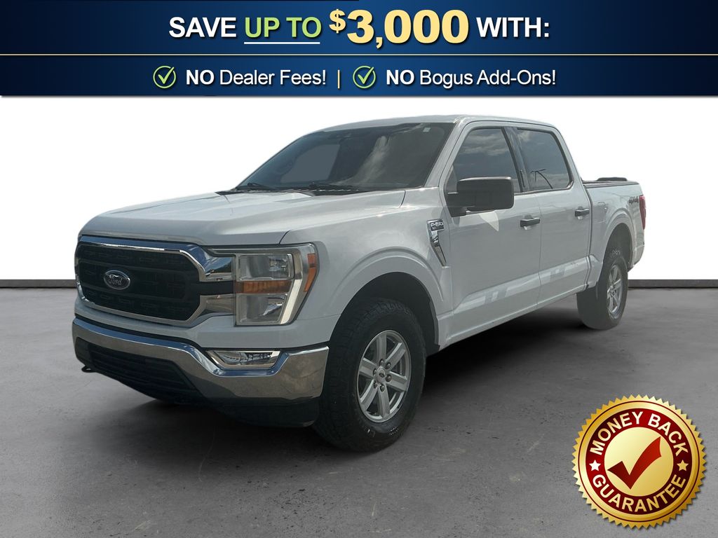 Oxford White 2022 Ford F-150 Pickup Truck Four-Wheel Drive Automatic