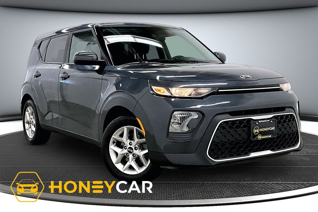 Gravity Gray 2020 Kia Soul S FWD SUV / Crossover Front-Wheel Drive Continuously Variable Transmission