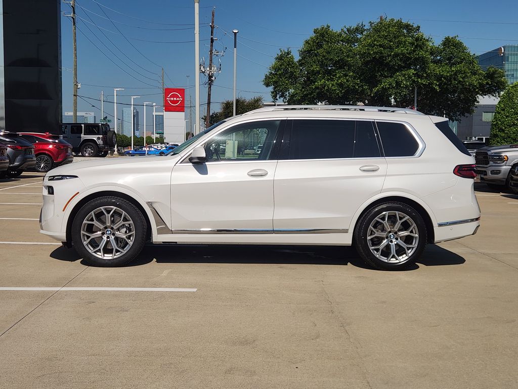 2023 BMW X7 xDrive40i White at Bayway Cadillac of The Woodlands