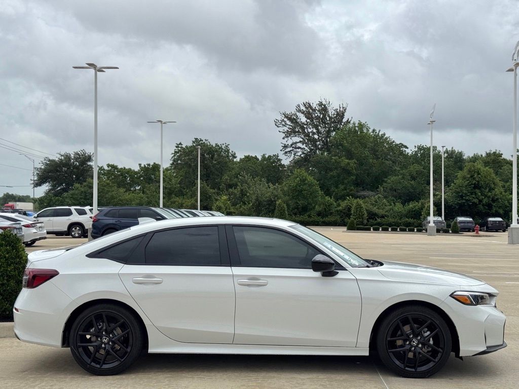 2026 Honda Civic Hybrid Sport White at Community Honda