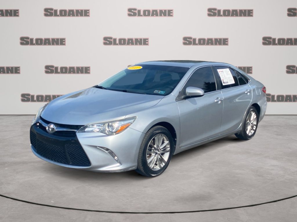 Celestial Silver Metallic 2017 Toyota Camry SE Sedan Front-Wheel Drive 6-Speed Automatic
