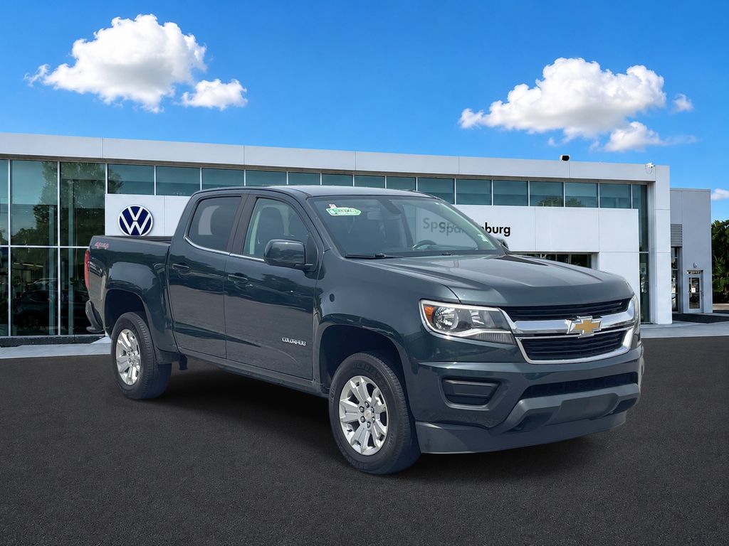 Gray (Graphite Metallic) 2017 Chevrolet Colorado Pickup Truck Four-Wheel Drive 8-Speed Automatic