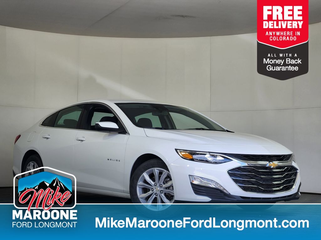 Summit White 2025 Chevrolet Malibu Sedan Front-Wheel Drive Continuously Variable Transmission