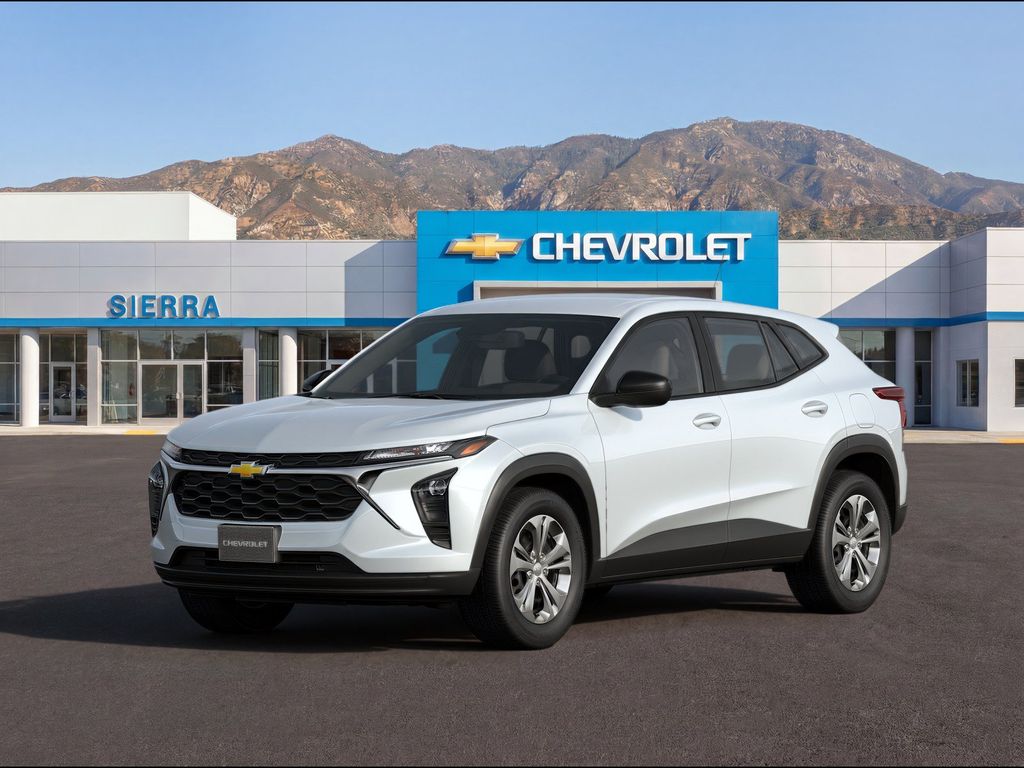 Summit White 2026 Chevrolet Trax SUV / Crossover Front-Wheel Drive 6-Speed Automatic