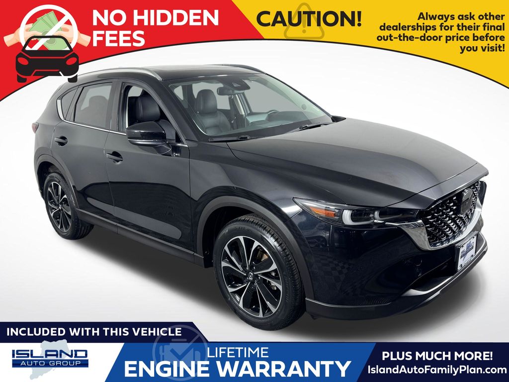 Jet Black Mica 2023 Mazda CX-5 2.5 S Premium AWD SUV / Crossover All-Wheel Drive 6-Speed Automatic