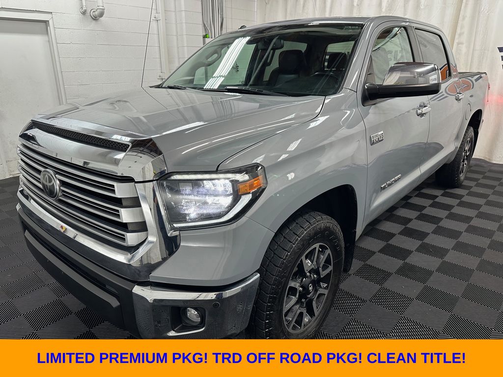 Gray 2019 Toyota Tundra Pickup Truck Four-Wheel Drive 6-Speed Automatic