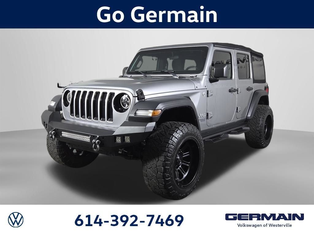 Billet Silver Metallic Clearcoat 2018 Jeep Wrangler SUV / Crossover Four-Wheel Drive 8-Speed Automatic