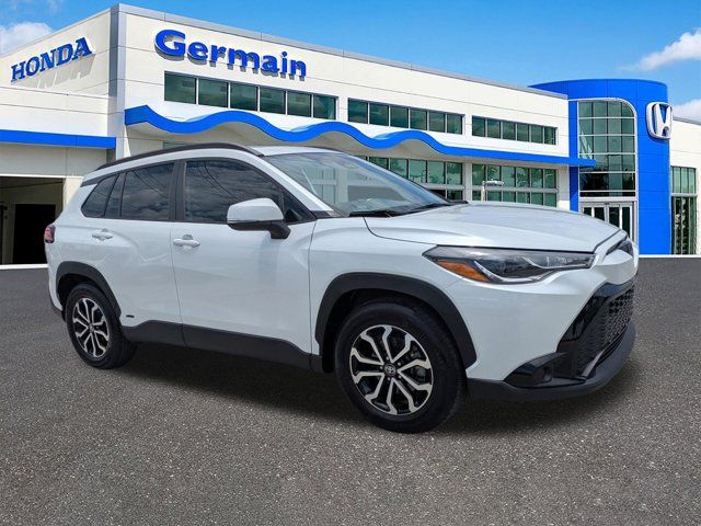 Used 2023 Pearl Toyota Hybrid SE image 3