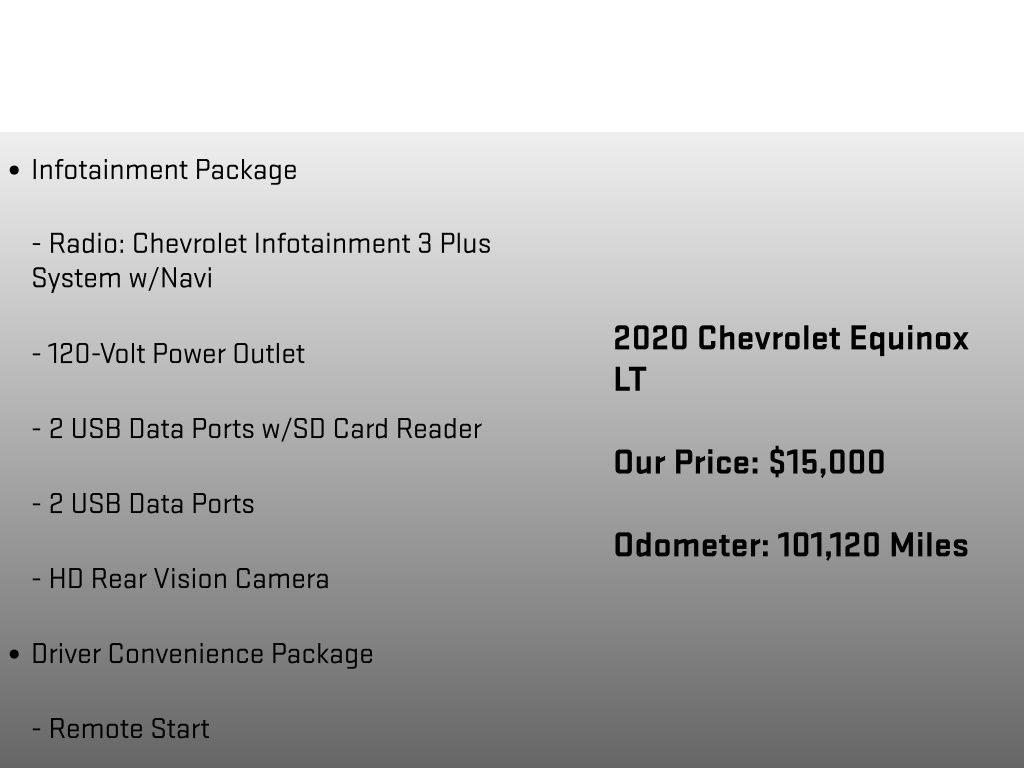 2020 Chevrolet Equinox LT Brown at Klick Lewis Buick Chevrolet