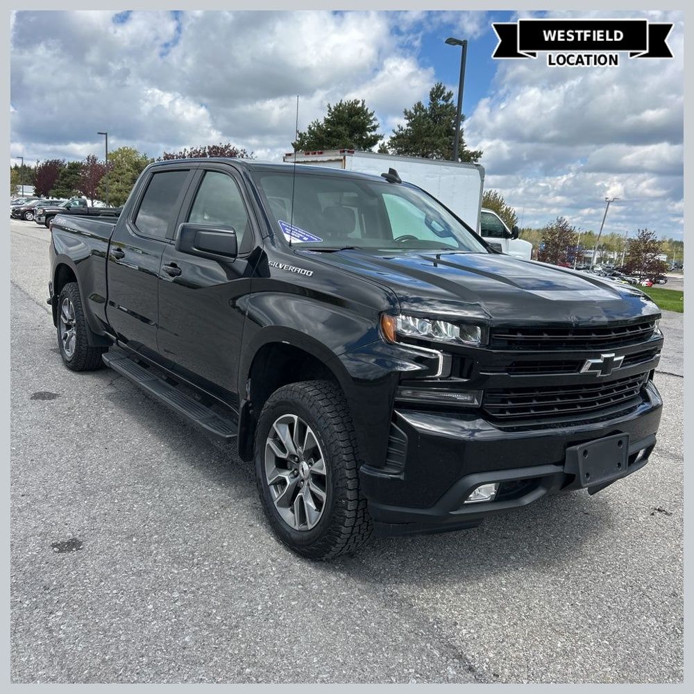 Black 2019 Chevrolet Silverado 1500 Pickup Truck Four-Wheel Drive 8-Speed Automatic