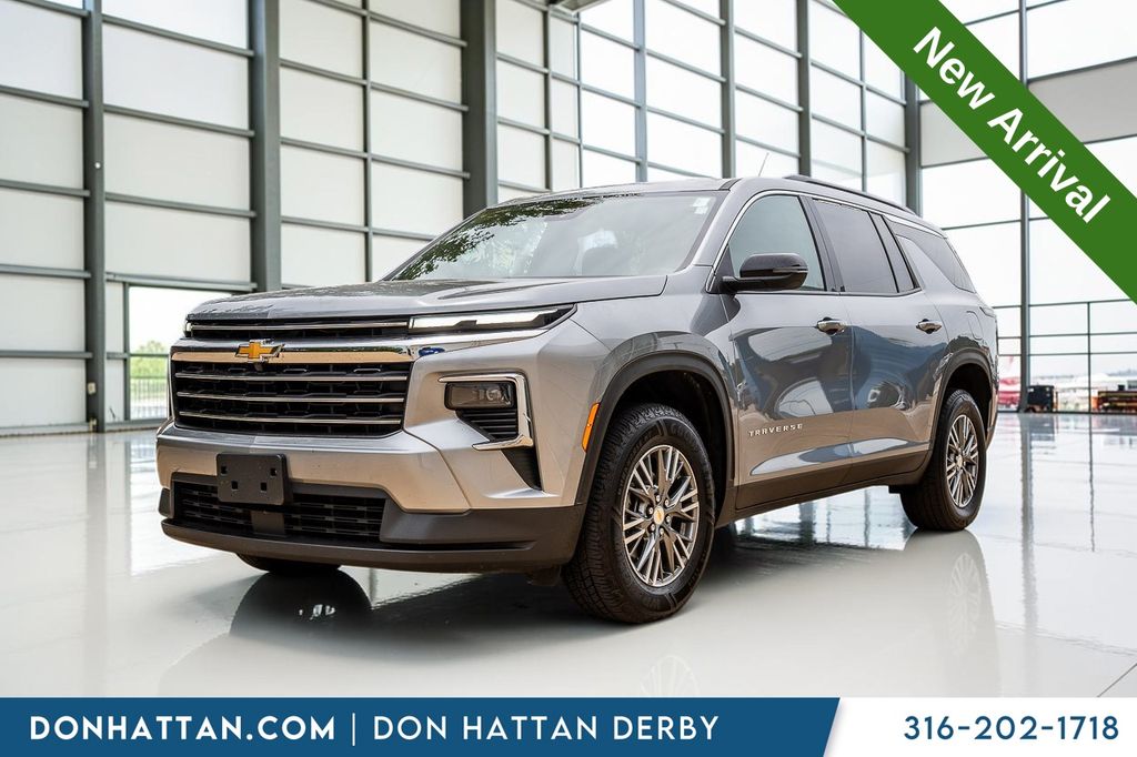 Sterling Gray Metallic 2025 Chevrolet Traverse SUV / Crossover Four-Wheel Drive 8-Speed Automatic