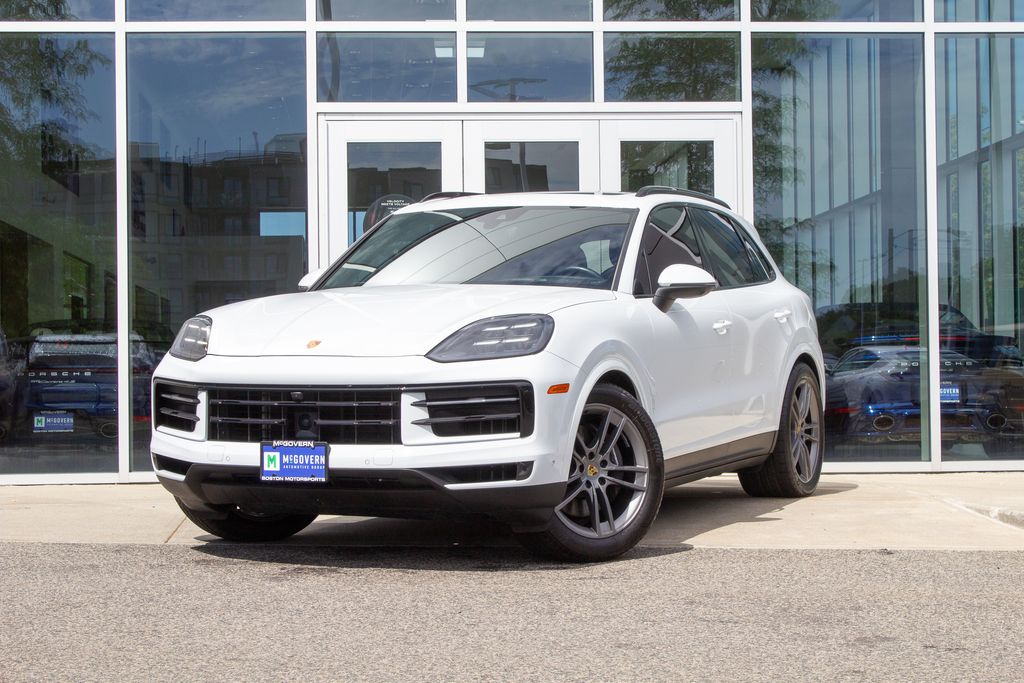 White 2024 Porsche Cayenne SUV / Crossover All-Wheel Drive 8-Speed Automatic