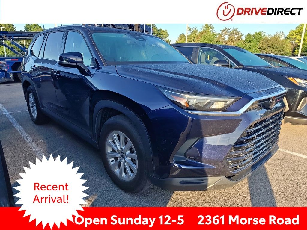 Blueprint 2024 Toyota Grand Highlander XLE AWD SUV / Crossover All-Wheel Drive 8-Speed Automatic