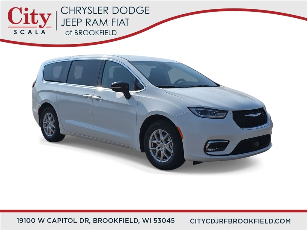 Bright White Clearcoat 2024 Chrysler Pacifica Touring L FWD Minivan Front-Wheel Drive 9-Speed Automatic