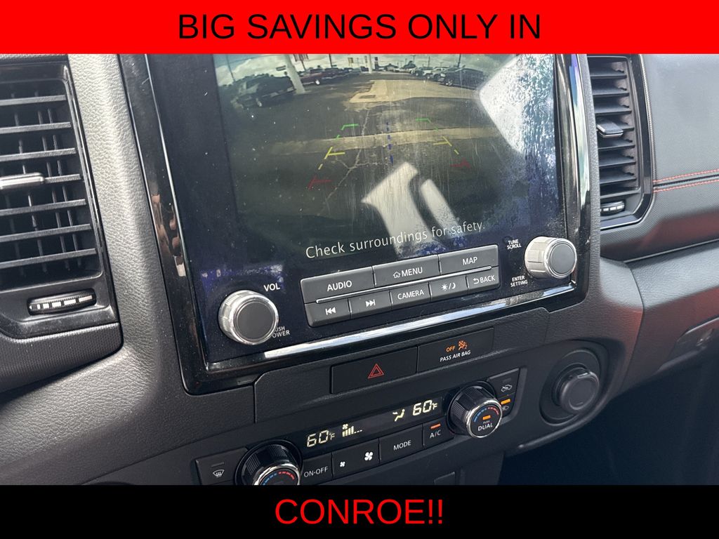 2022 Nissan Frontier PRO-X White at Central Houston Nissan