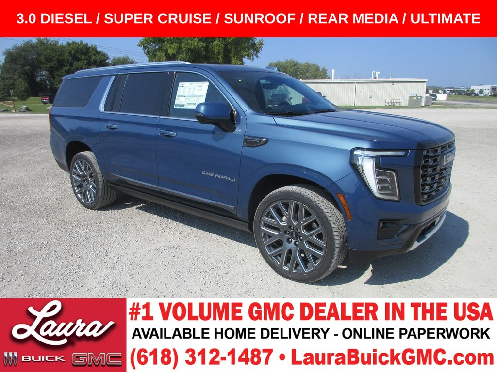 Downpour Metallic 2026 GMC Yukon XL SUV / Crossover Four-Wheel Drive 