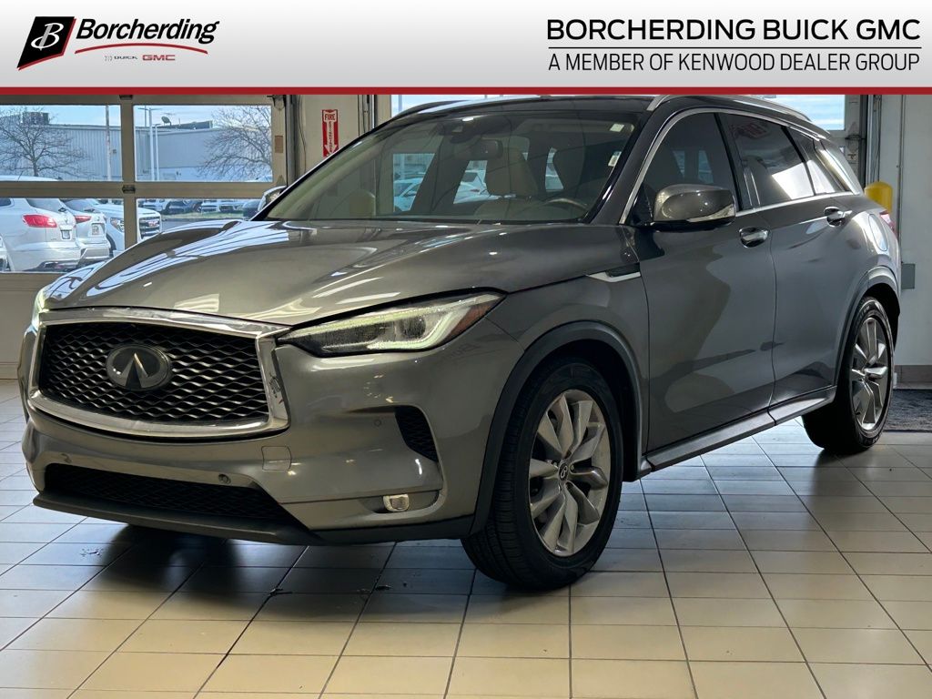Gray (Graphite Shadow) 2019 INFINITI QX50 Essential AWD SUV / Crossover All-Wheel Drive Continuously Variable Transmission