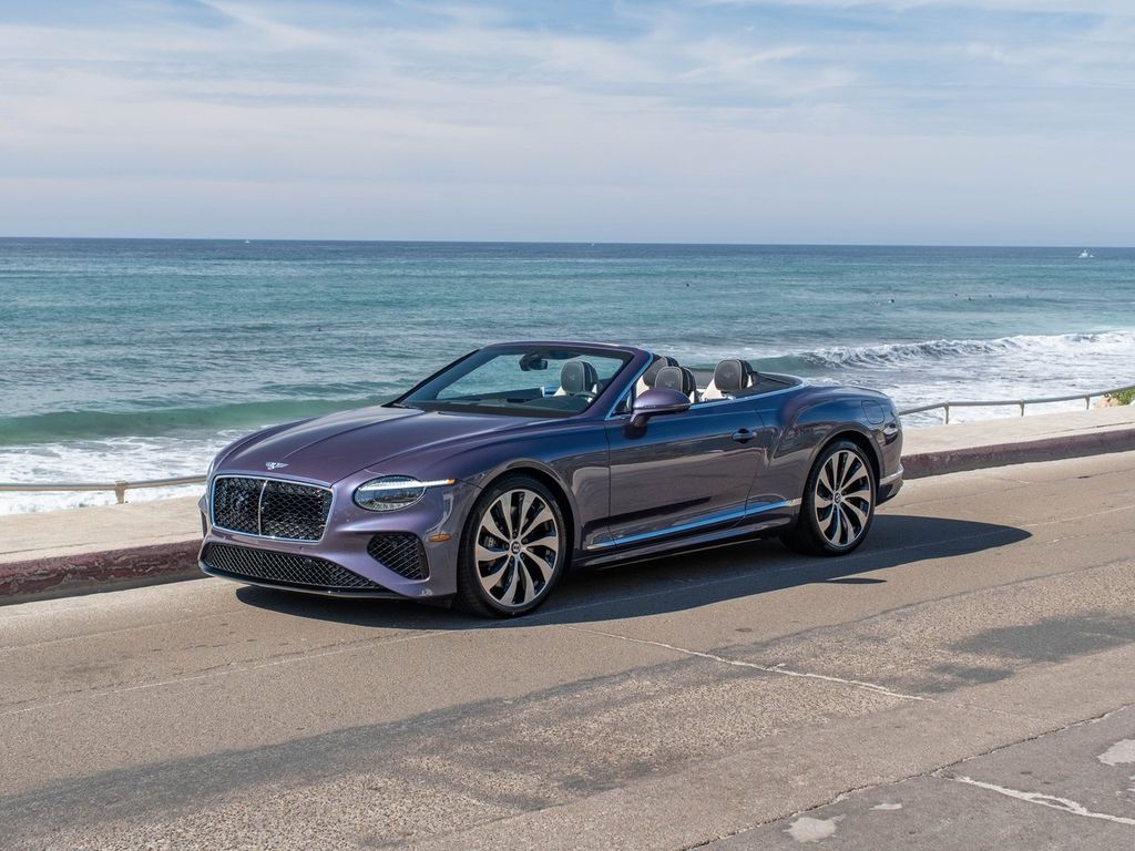 Purple 2026 Bentley Continental GTC Convertible