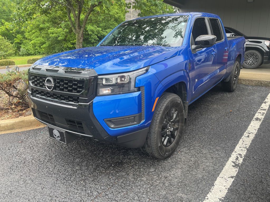 Bluestone Pearl 2026 Nissan Frontier SV Crew Cab LB 4WD Pickup Truck Four-Wheel Drive 9-Speed Automatic Overdrive
