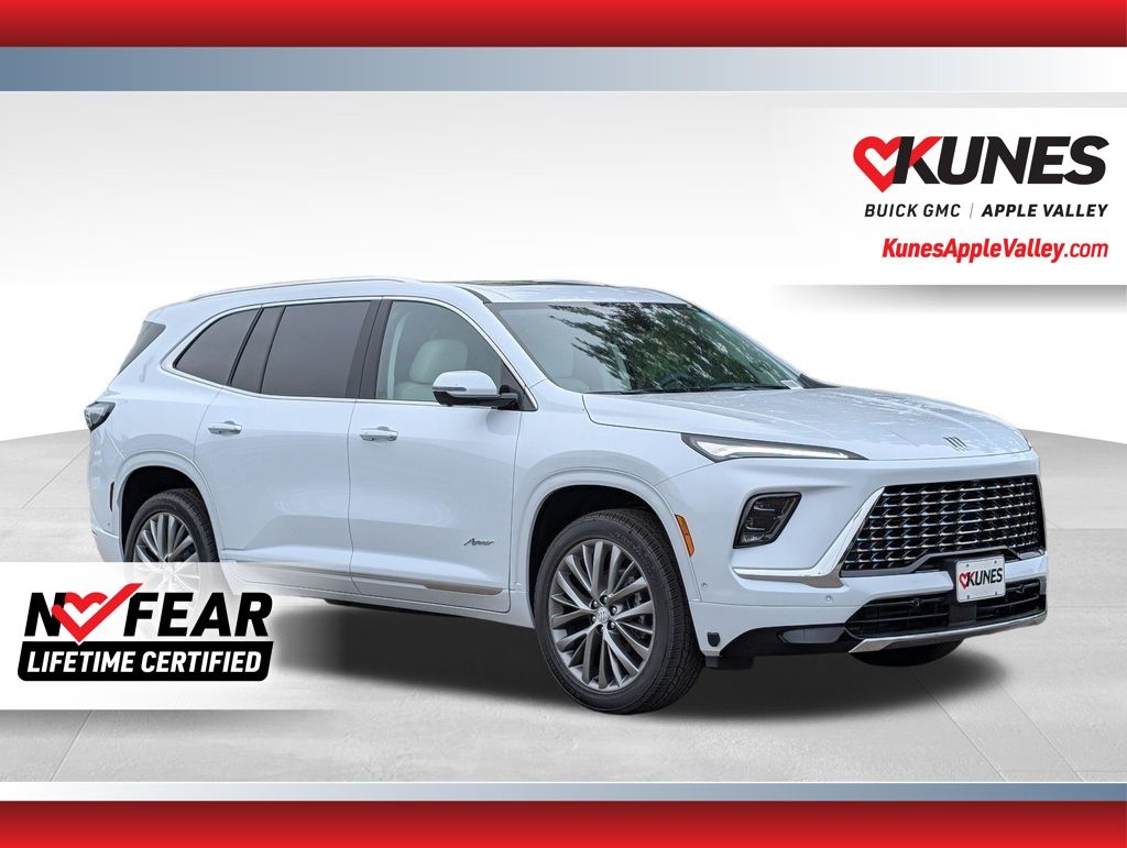 Iridescent White Tricoat 2026 Buick Enclave SUV / Crossover Four-Wheel Drive 8-Speed Automatic
